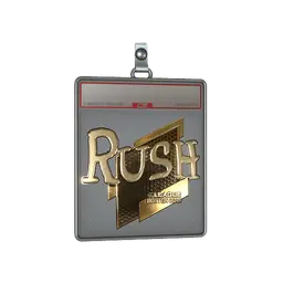 Sticker Slab | RUSH (Gold) | Boston 2018