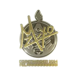 Sticker | mzinho (Gold) | Copenhagen 2024