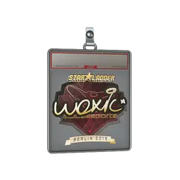 Sticker Slab | woxic (Gold) | Berlin 2019
