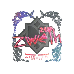Sticker | zweih (Holo) | Austin 2025