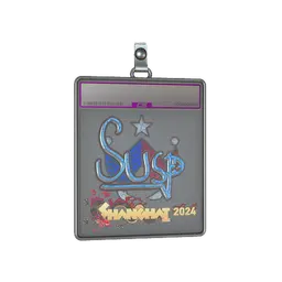 Sticker Slab | susp (Holo) | Shanghai 2024