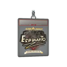 Sticker Slab | EspiranTo (Gold) | Berlin 2019