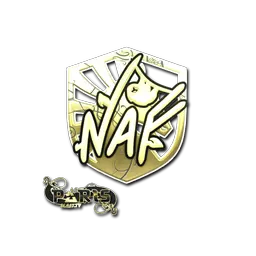 Sticker | NAF (Gold) | Paris 2023