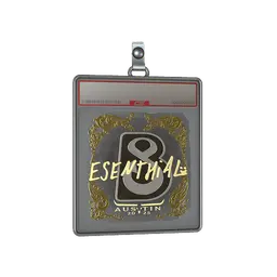 Sticker Slab | esenthial (Gold) | Austin 2025