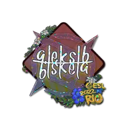 Sticker | Aleksib (Glitter) | Rio 2022