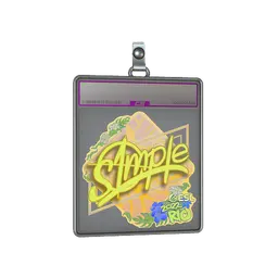 Sticker Slab | s1mple (Holo) | Rio 2022