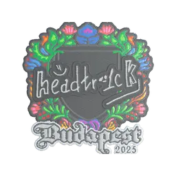Sticker | headtr1ck (Embroidered) | Budapest 2025