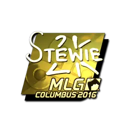 Sticker | Stewie2K (Gold) | MLG Columbus 2016