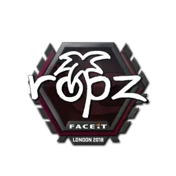 Sticker | ropz | London 2018