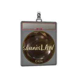 Sticker Slab | stanislaw (Gold) | Katowice 2019