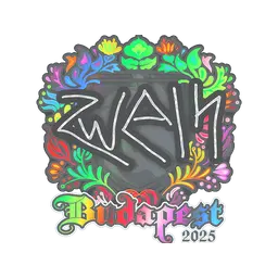 Sticker | zweih (Holo) | Budapest 2025