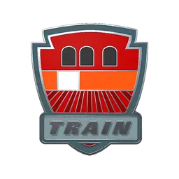 Train Pin