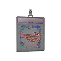 Sticker Slab | hallzerk (Holo) | Austin 2025