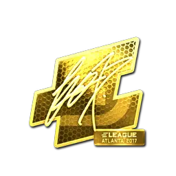 Sticker | fox (Gold) | Atlanta 2017