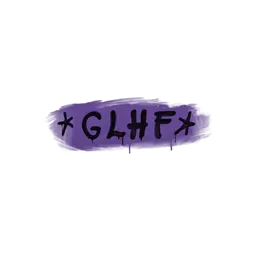 Sealed Graffiti | GLHF (Monster Purple)