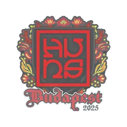 Sticker | The Huns | Budapest 2025