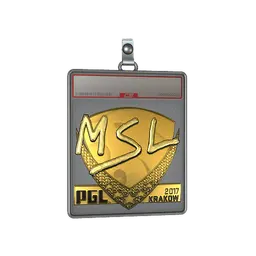 Sticker Slab | MSL (Gold) | Krakow 2017