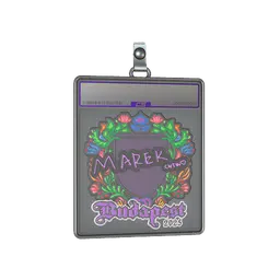 Sticker Slab | Marek (Embroidered) | Budapest 2025