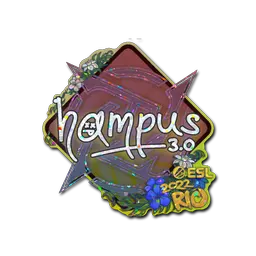 Sticker | hampus (Glitter) | Rio 2022
