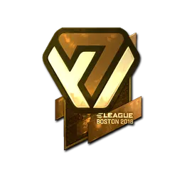 Sticker | Avangar (Gold) | Boston 2018