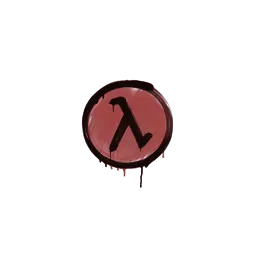 Sealed Graffiti | Lambda (Blood Red)