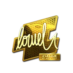 Sticker | loWel (Gold) | Atlanta 2017