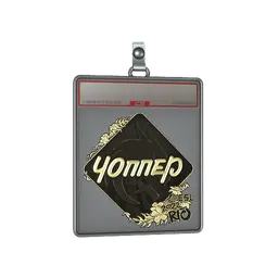 Sticker Slab | chopper (Gold) | Rio 2022