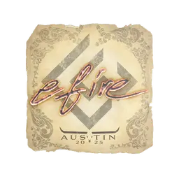 Sticker | efire | Austin 2025