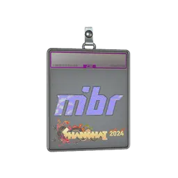 Sticker Slab | MIBR (Holo) | Shanghai 2024
