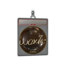 Sticker Slab | woxic (Gold) | Katowice 2019