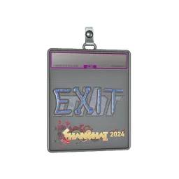 Sticker Slab | exit (Holo) | Shanghai 2024