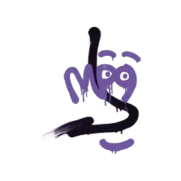 Sealed Graffiti | Recoil MP9 (Monster Purple)