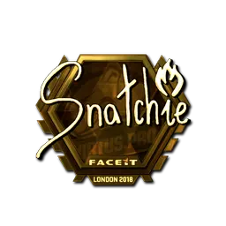 Sticker | snatchie (Gold) | London 2018