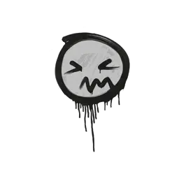 Sealed Graffiti | Grimace (Shark White)
