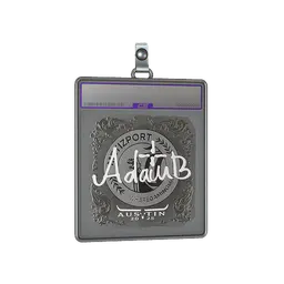 Sticker Slab | adamb (Foil) | Austin 2025