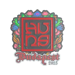 Sticker | The Huns (Embroidered) | Budapest 2025