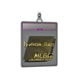 Sticker Slab | Professor_Chaos (Gold) | MLG Columbus 2016