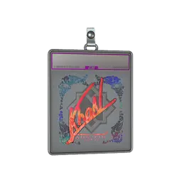Sticker Slab | khaN (Holo) | Austin 2025