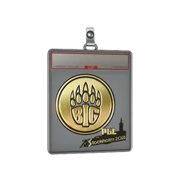Sticker Slab | BIG (Gold) | Stockholm 2021