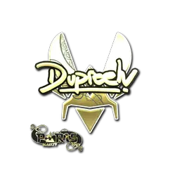 Sticker | dupreeh (Gold) | Paris 2023
