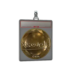 Sticker Slab | xseveN (Gold) | Katowice 2019