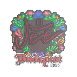 Sticker | Jee (Embroidered) | Budapest 2025