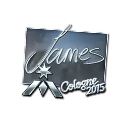 Sticker | James (Foil) | Cologne 2015