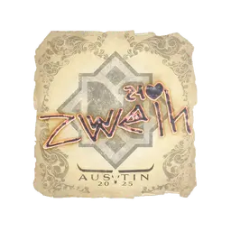 Sticker | zweih | Austin 2025