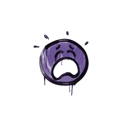 Sealed Graffiti | QQ (Monster Purple)