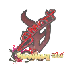 Sticker | Graviti (Glitter) | Shanghai 2024