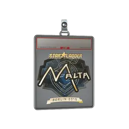 Sticker Slab | malta (Gold) | Berlin 2019