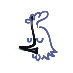 Sealed Graffiti | Recoil AK-47 (SWAT Blue)