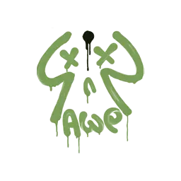Sealed Graffiti | Recoil AWP (Battle Green)