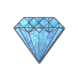 Sticker | Blue Gem (Glitter)